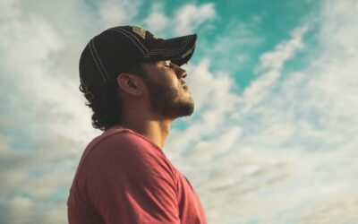 a man wearing a hat